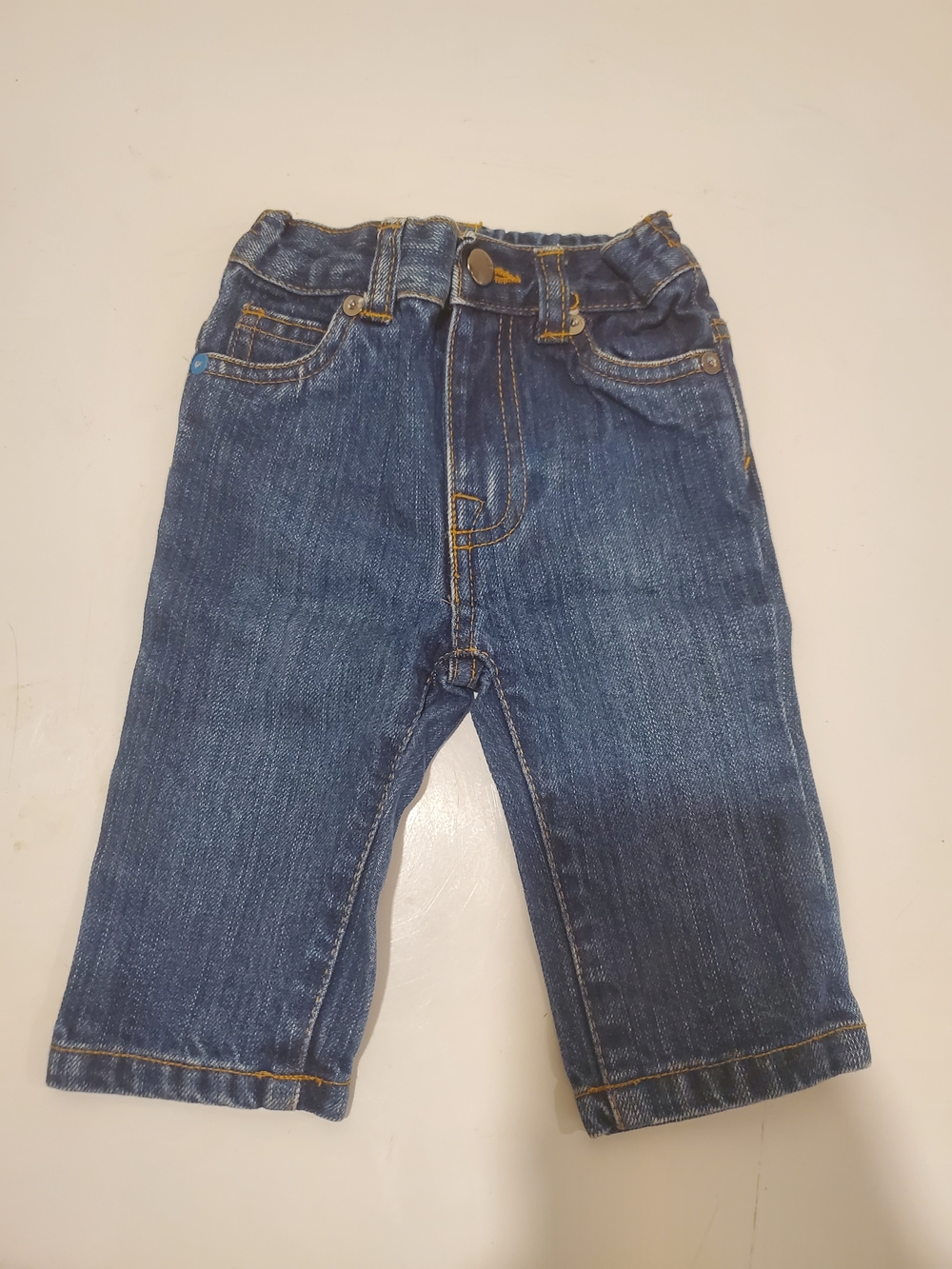 Hurley 3-6 Month Dark Blue Kids Denim Jeans